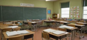 Salle de classe animée