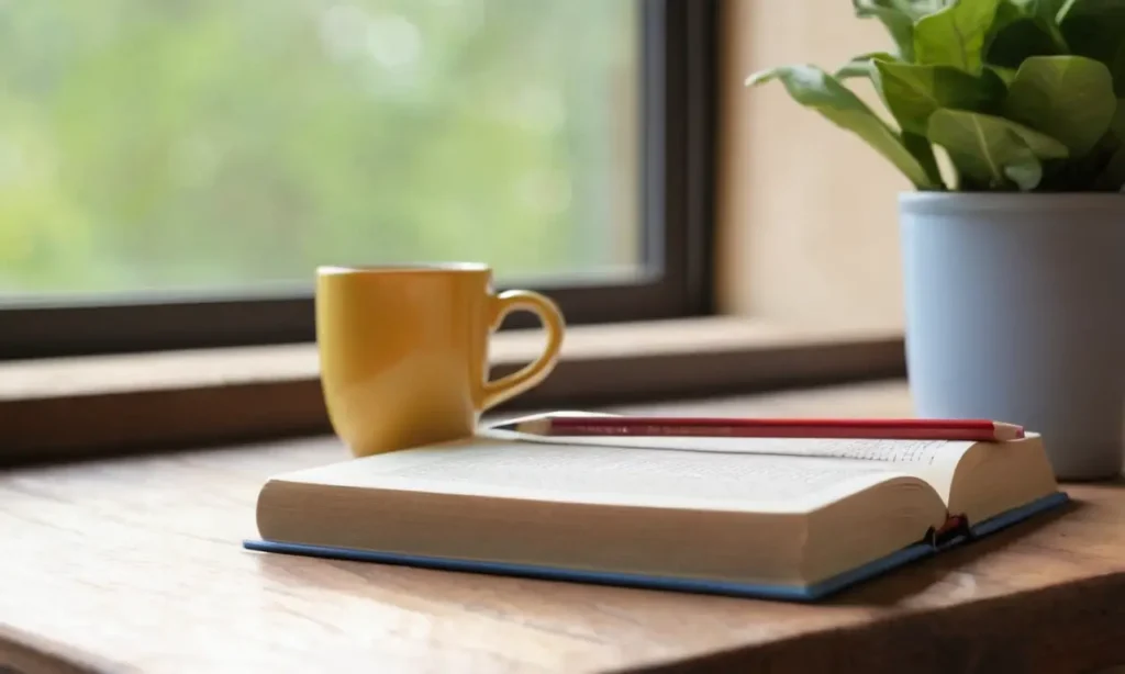 Livre ouvert sur une table en bois