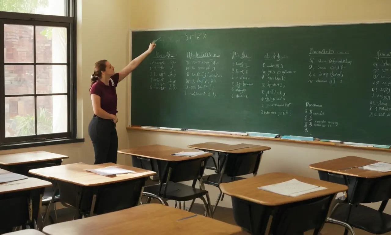 Salle de classe lumineuse et engageante