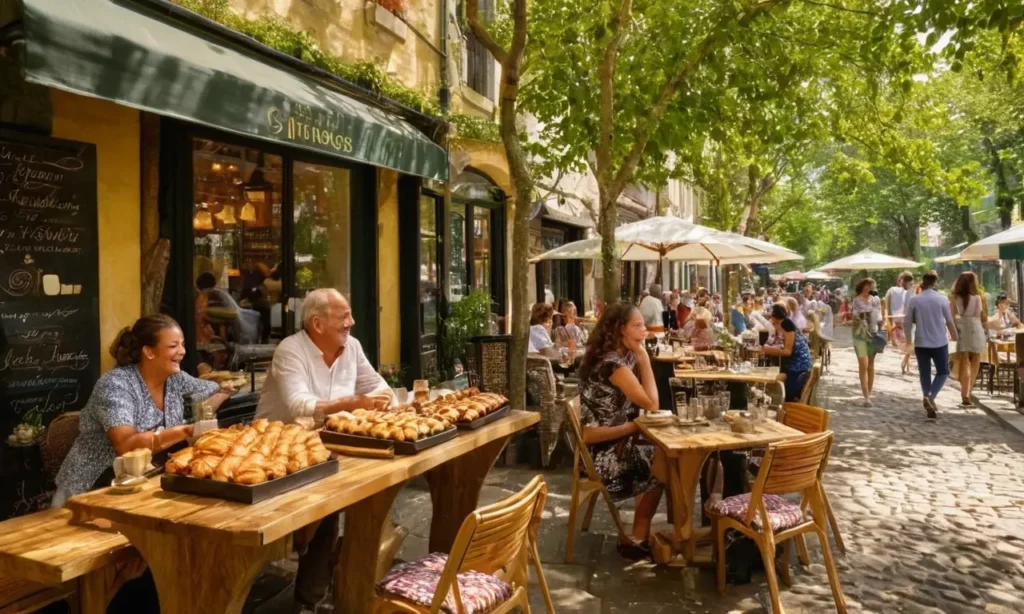Une scène de café vibrante et communautaire