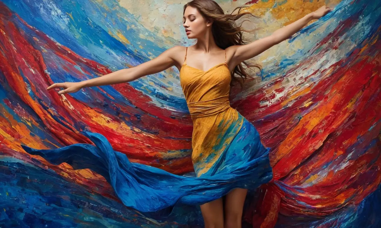 Couleurs vives et tensions sur la toile