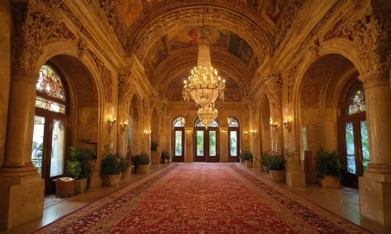 Façade dopéra élégante, ambiance culturelle vibrante