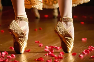 Danseurs élégants sur scène