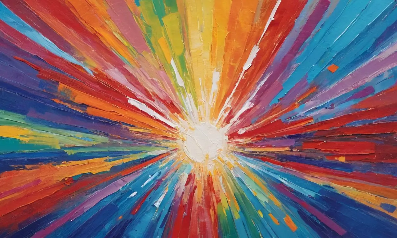 Couleurs vives et formes dynamiques, style fauviste