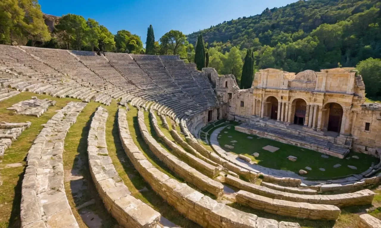 Théâtre grec ancien, harmonie et culture vivante