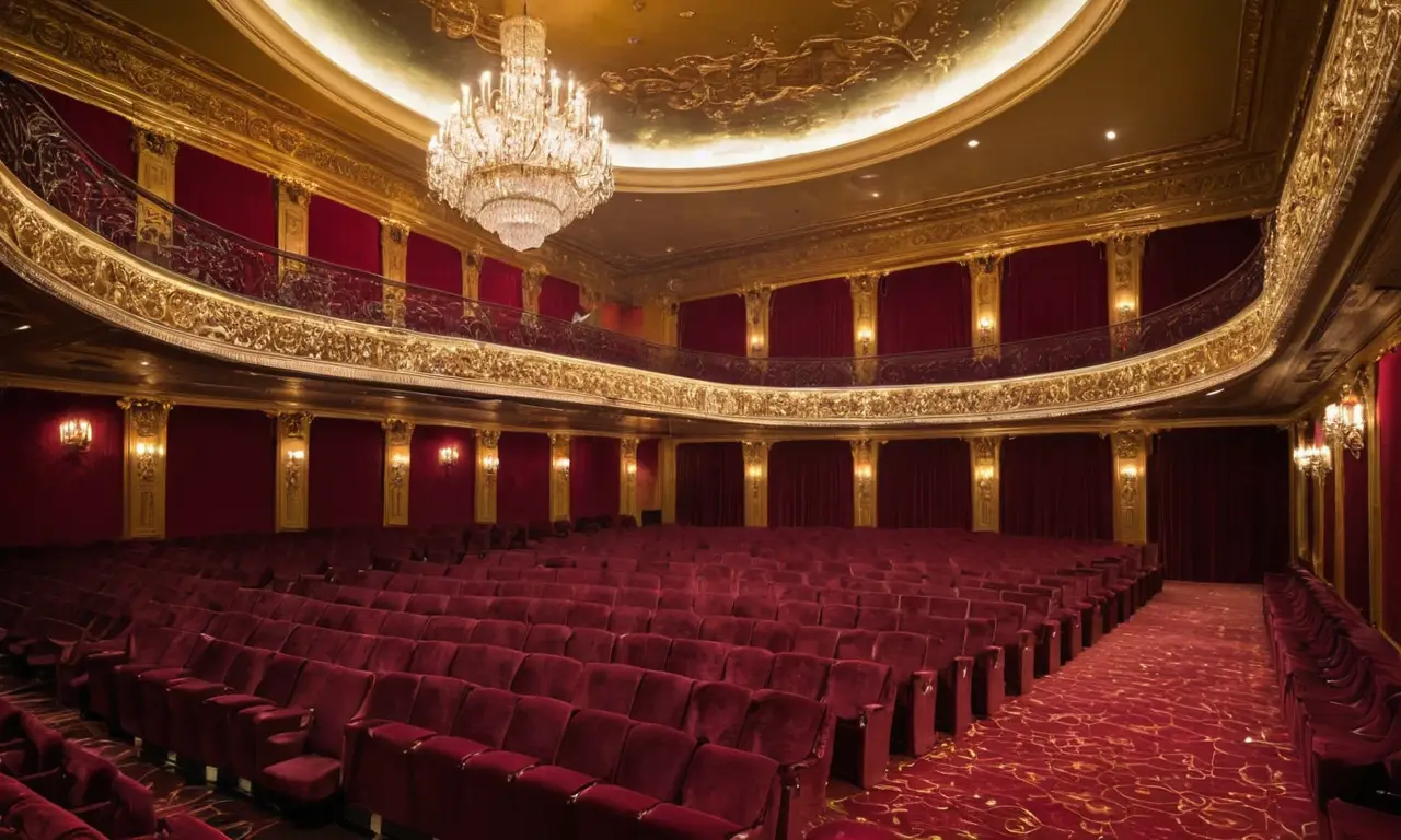 Théâtre moderne alliant élégance et innovation