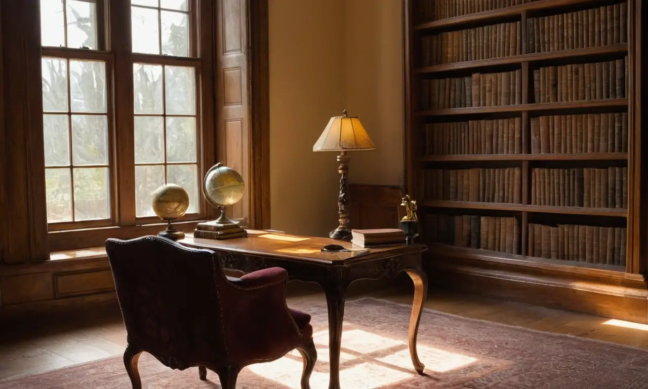 Un bureau serein pour la contemplation philosophique