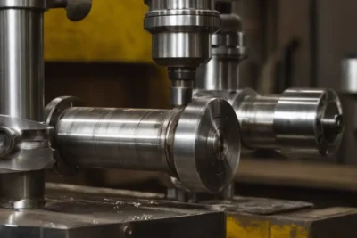 Une presse hydraulique