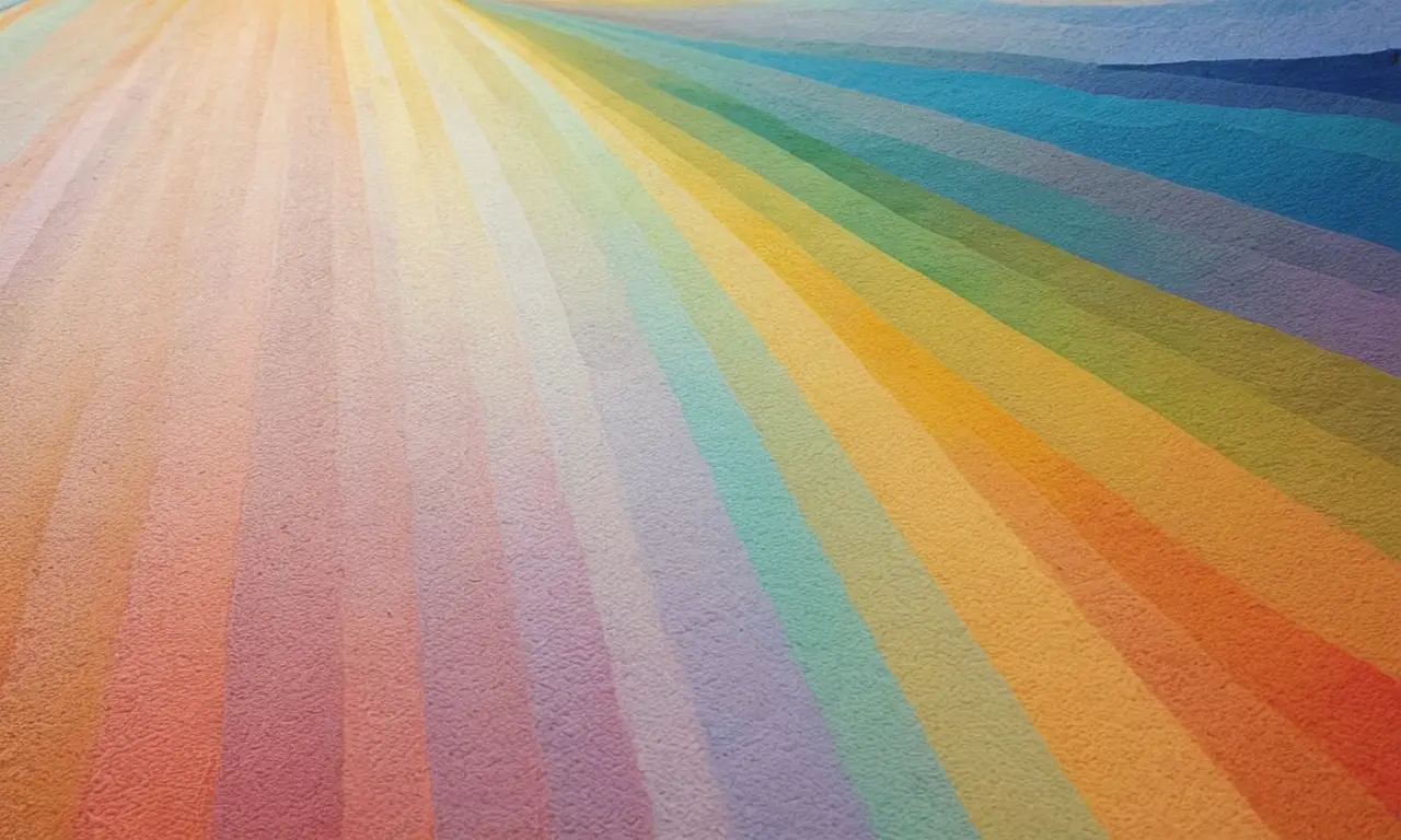 Couleurs vibrantes et harmonieuses en profondeur