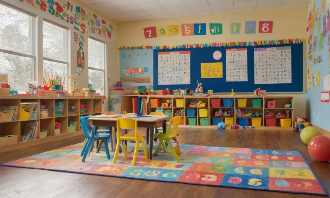 Salle de classe lumineuse et accueillante