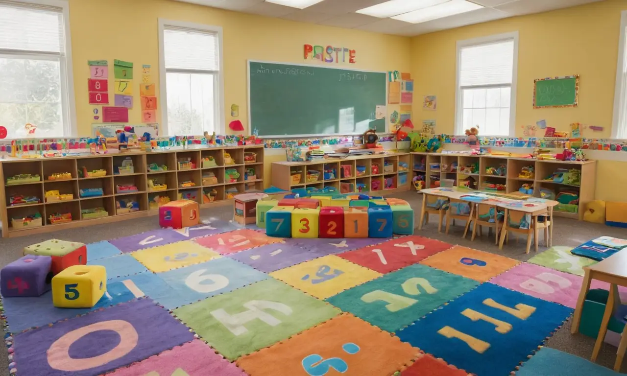 Salle de classe lumineuse et accueillante