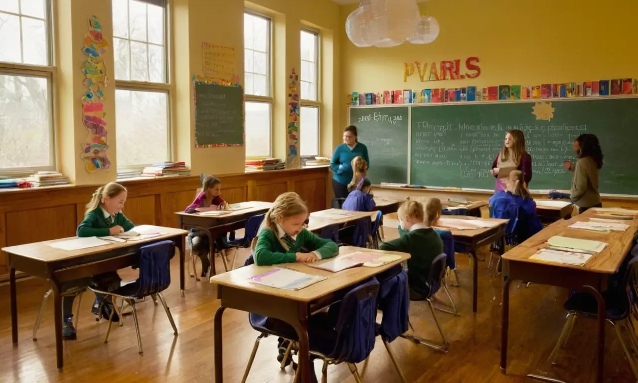 Salle de classe chaleureuse favorisant lapprentissage collaboratif