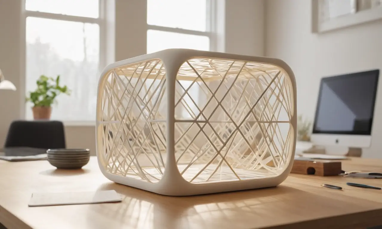 Structure 3D innovante, textures riches et harmonieuses