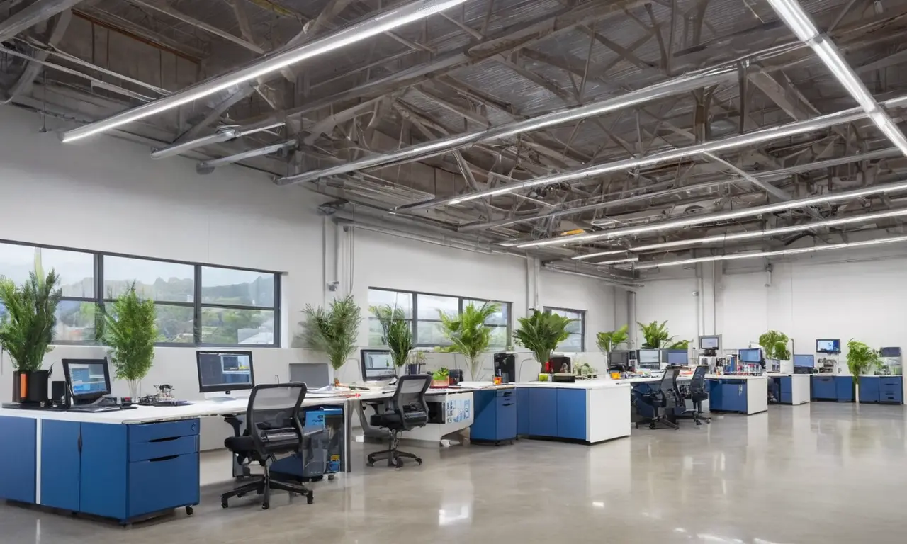 Usine moderne, innovation et impression 3D