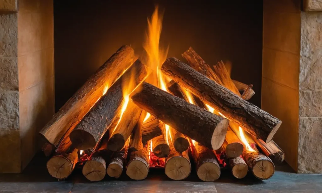 Flammes dansante créent une atmosphère chaleureuse
