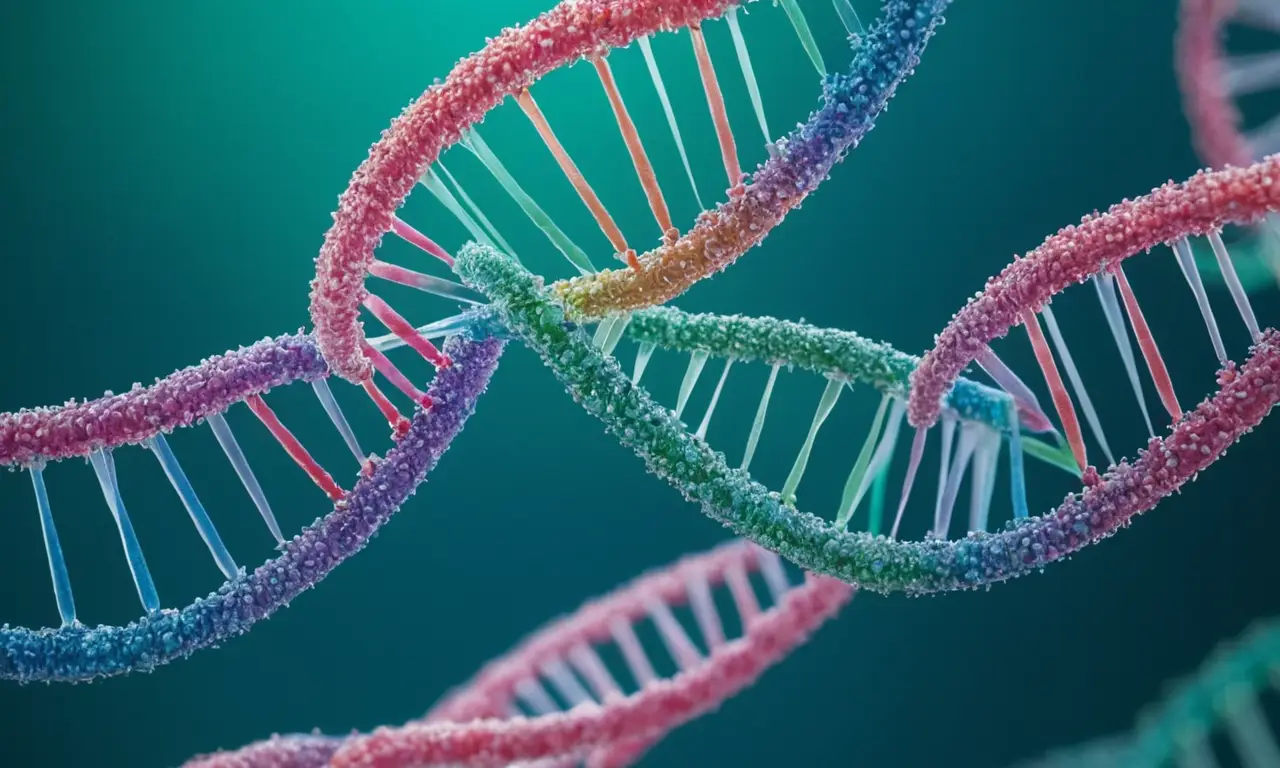 Complexité génétique illustrée avec précision visuelle