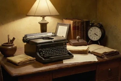 Bureau de détective chargé de mystère