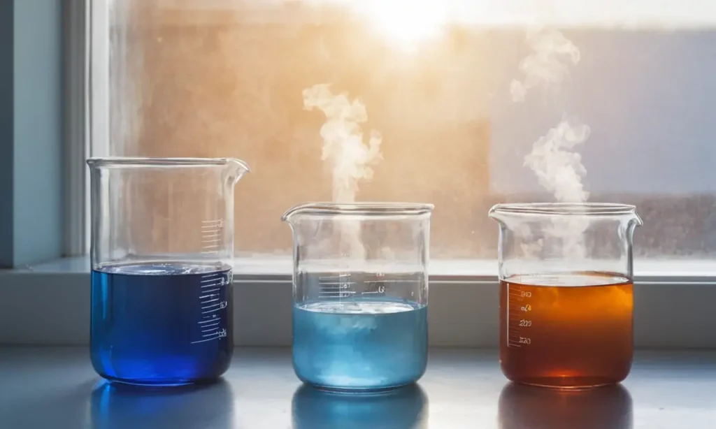 Image contrastée de chaleur et de froid
