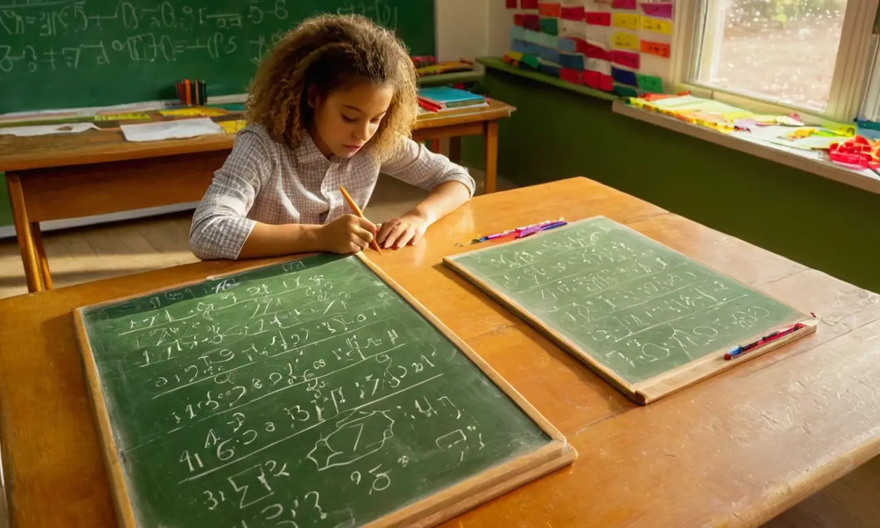 Salle de classe lumineuse et engageante