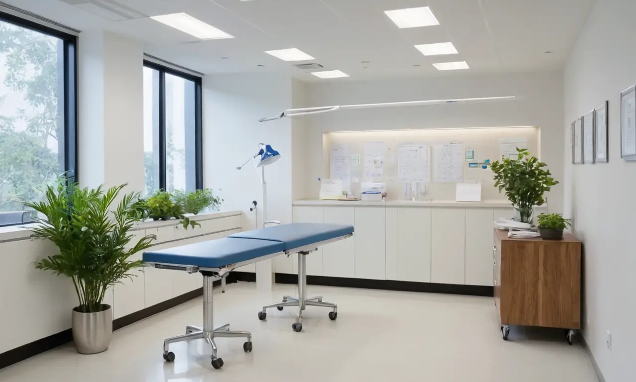 Un cabinet médical sobreitado et professionnel