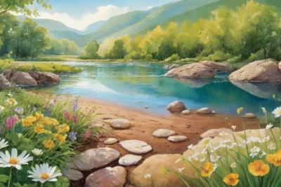 Illustrations vibrantes des écosystèmes naturels