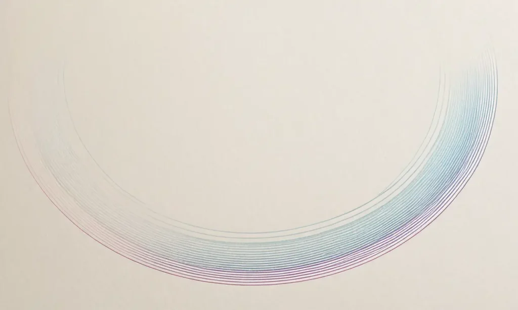 Diagramme circulaire précis sur papier blanc