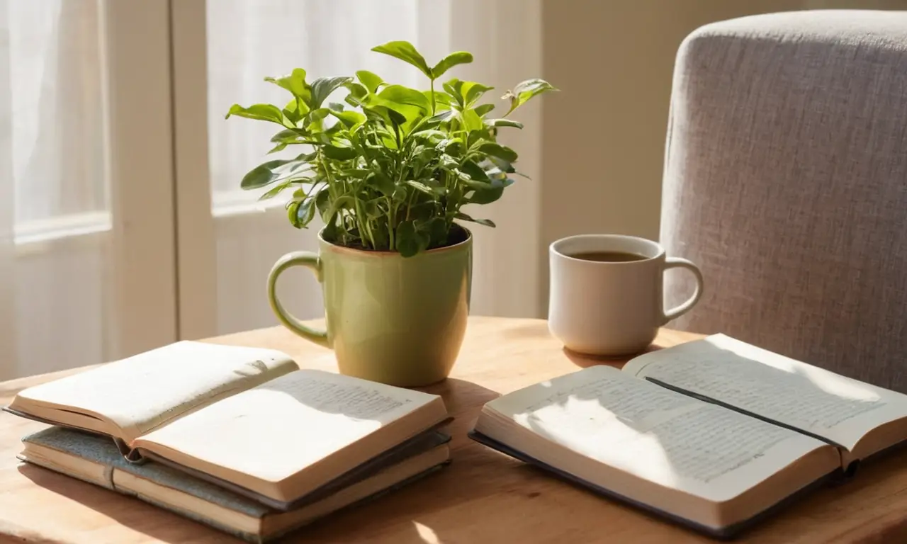 Une pièce chaleureuse et inspirante