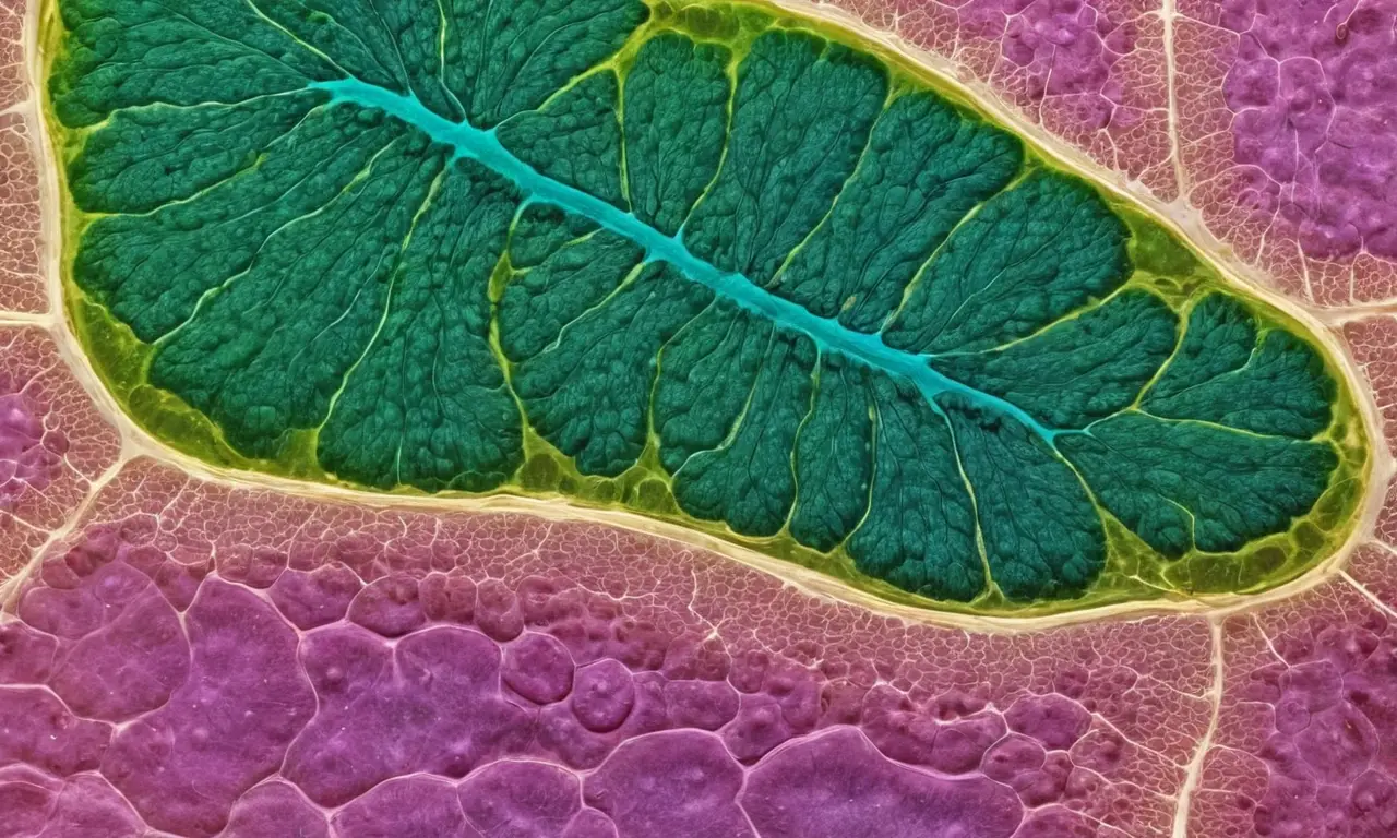 Cellules colorées avec détails scientifiques réalistes