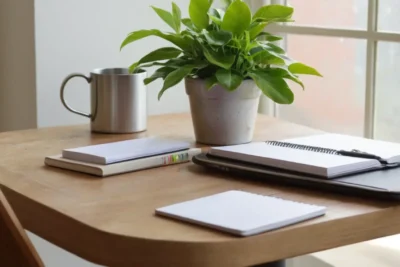 Une table en bois