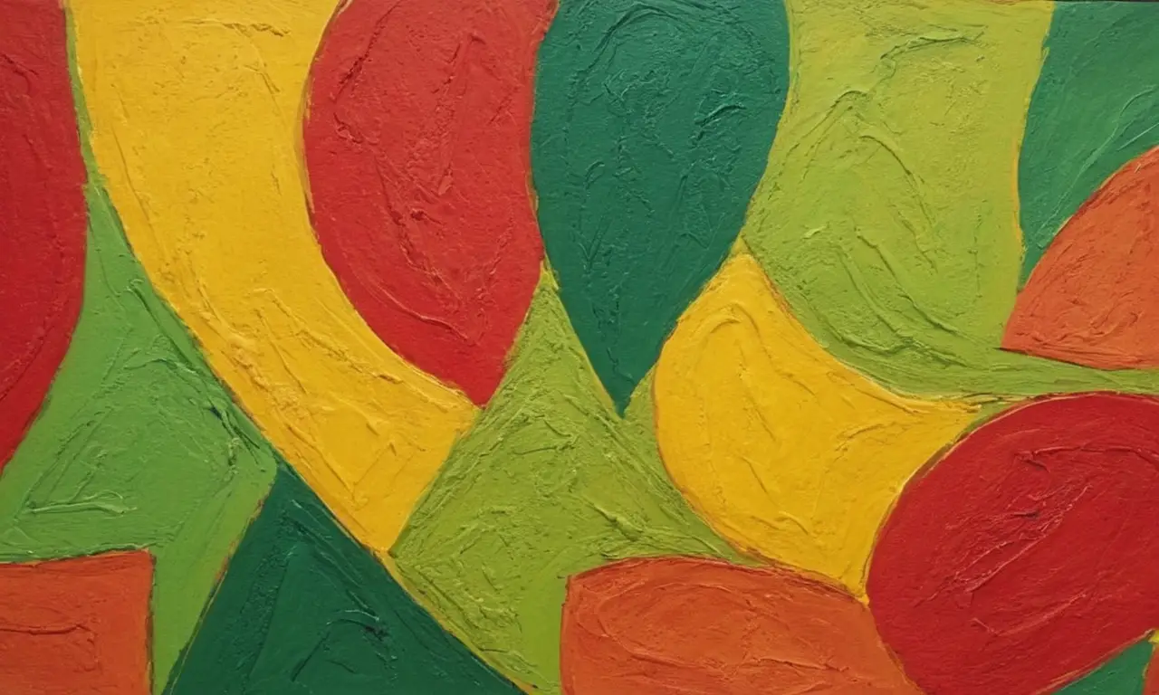 Palette vibrante et expressions créatives joyeuses
