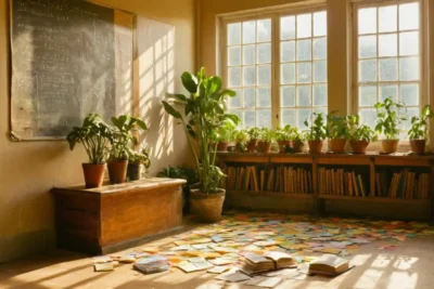 Une classe dynamique et collaborative illuminée