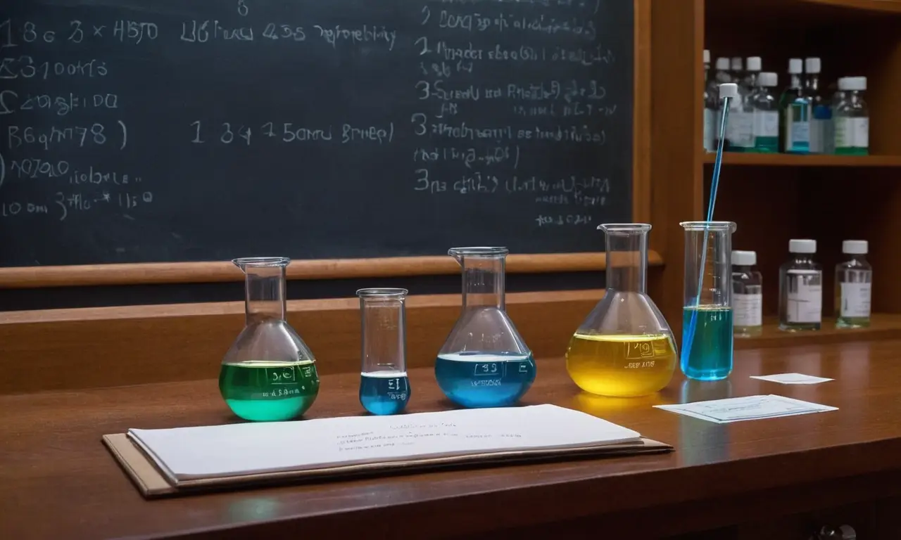 Un laboratoire bien organisé et coloré