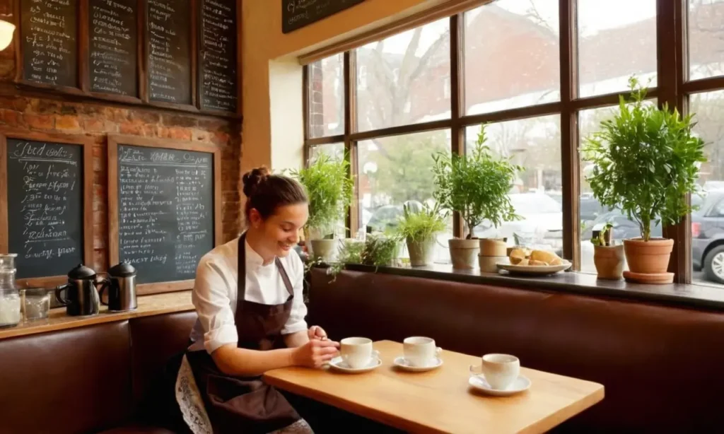 Un café chaleureux et vivant