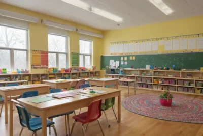 Une salle de classe vive et engageante