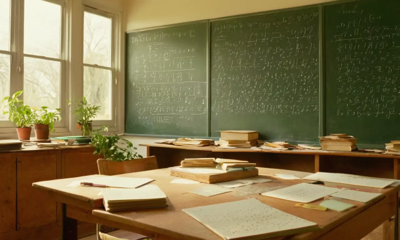 Classe animée, lumière naturelle et concentration
