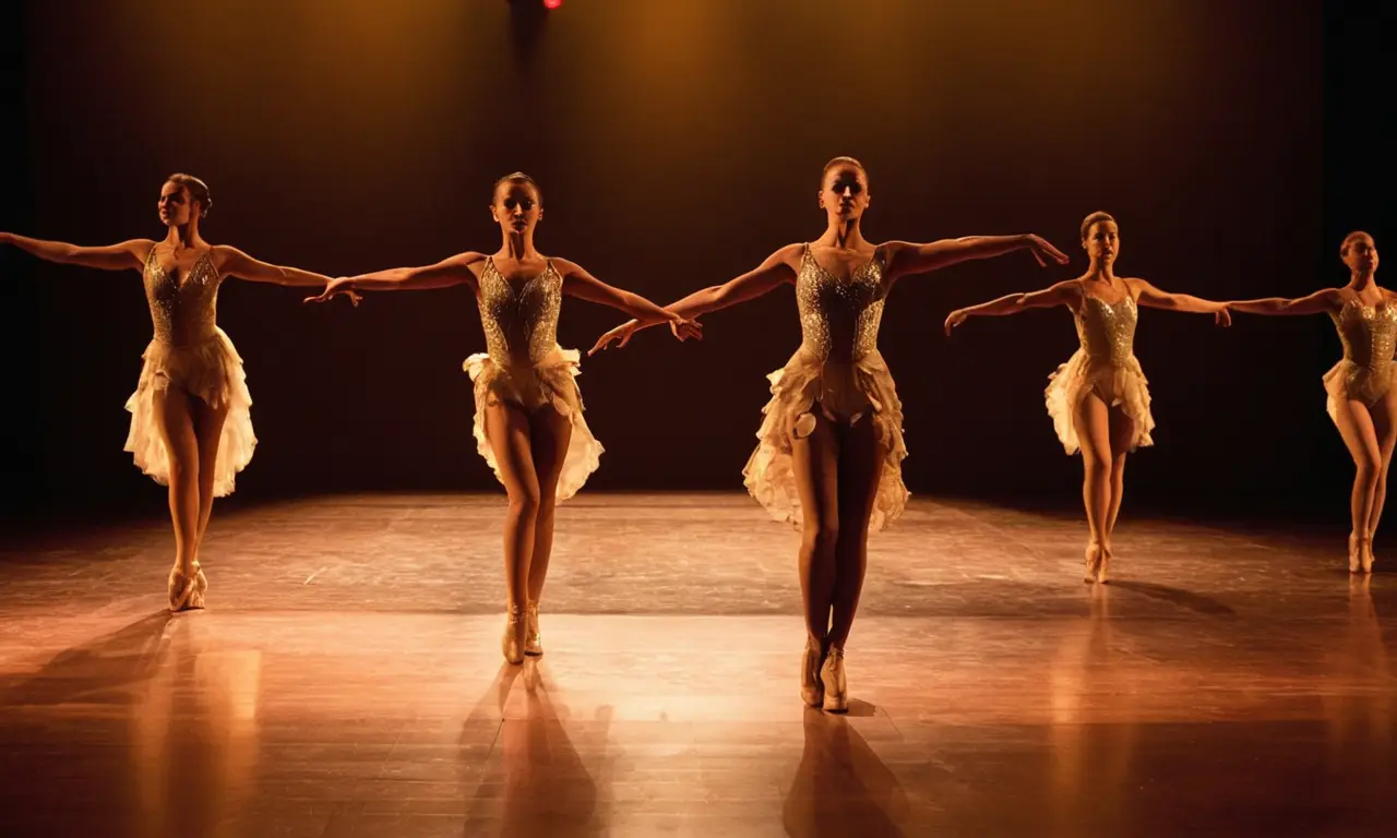 Dancers en mouvement, grâce et unité capturées