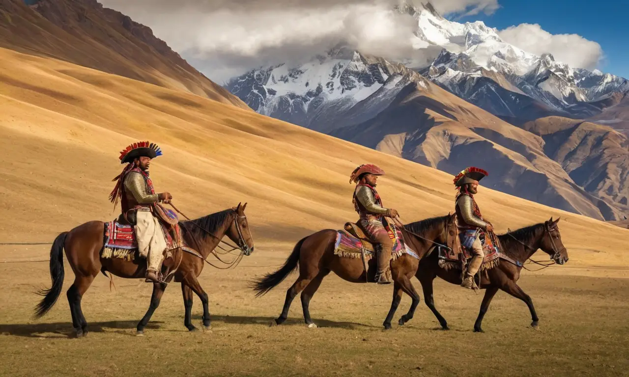 Conquête espagnole et résistance inca saffrontent