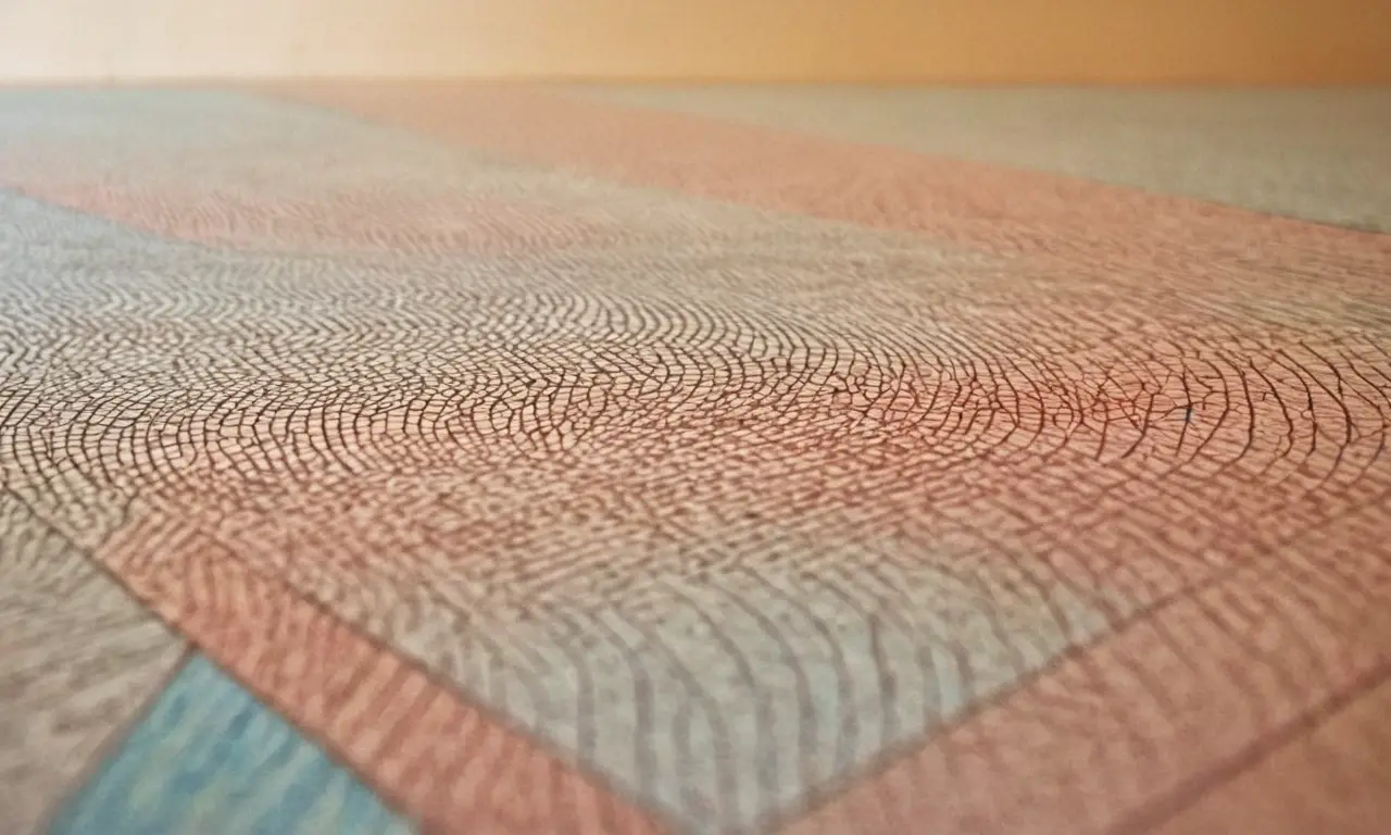 Lignes et formes créent une composition équilibrée
