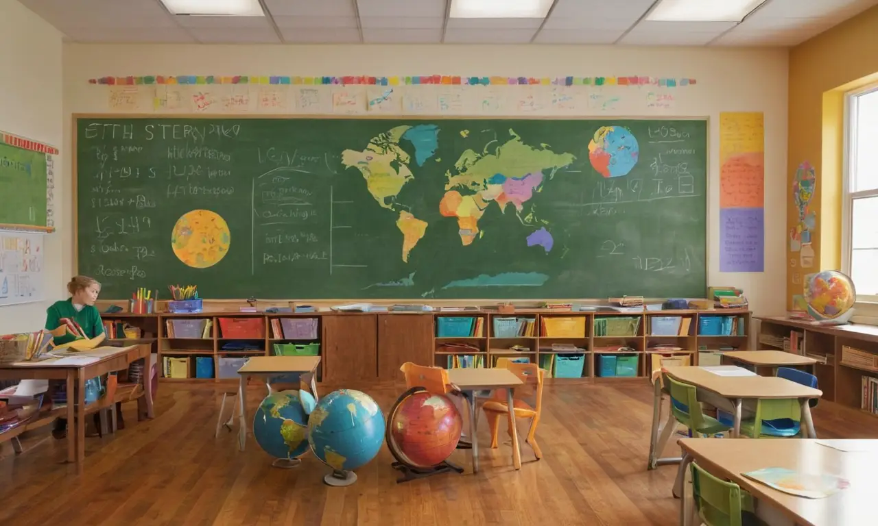 Classe lumineuse et engageante pour apprendre
