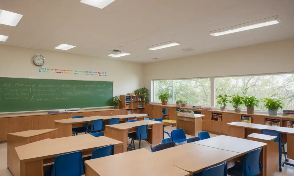 Une salle de classe propice à lapprentissage