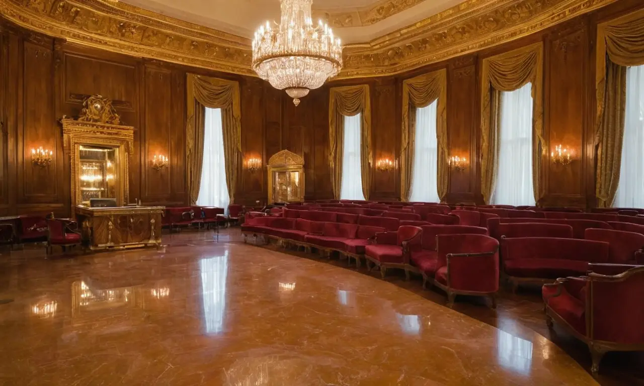 Chambre parlementaire française, majestueuse et historique