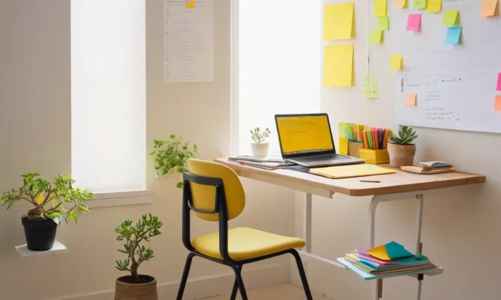 Bureau détude organisé pour une concentration optimale