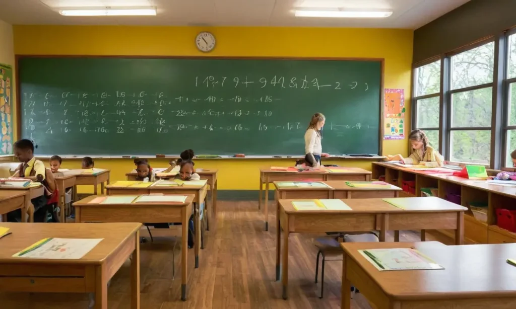 Classe lumineuse et joyeuse