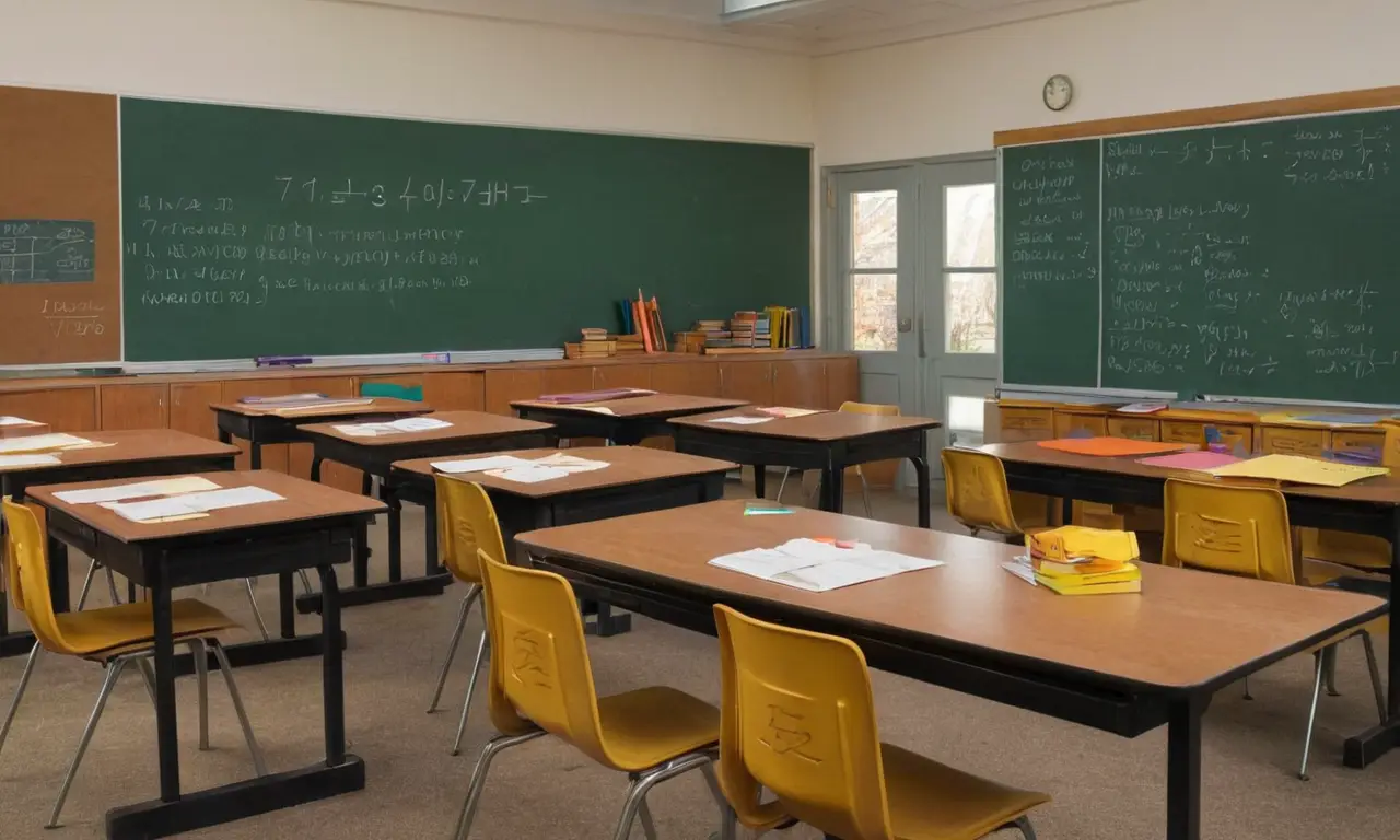 Une salle de classe vivante et studieuse