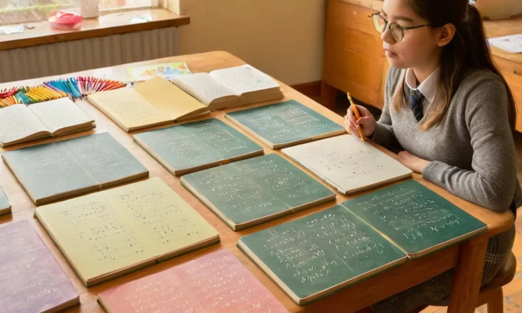 Salle de classe dynamique et organisée