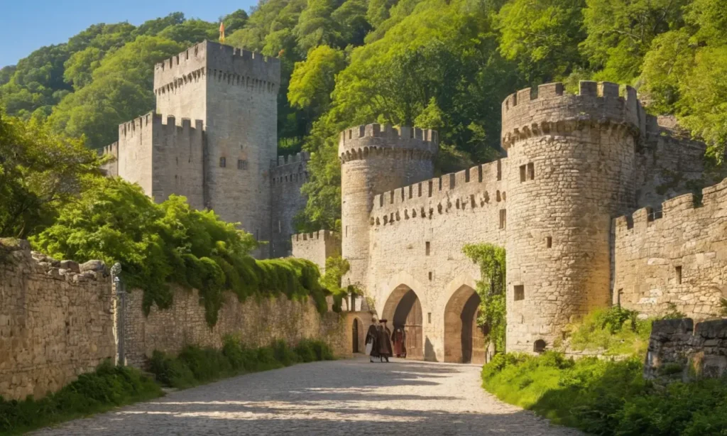 Une forteresse historique vibrante de vie