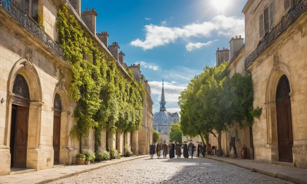 Un bâtiment historique avec des détails saisissants