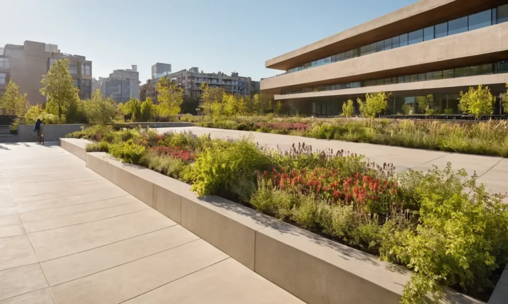 Une skyline urbaine moderne et harmonieuse
