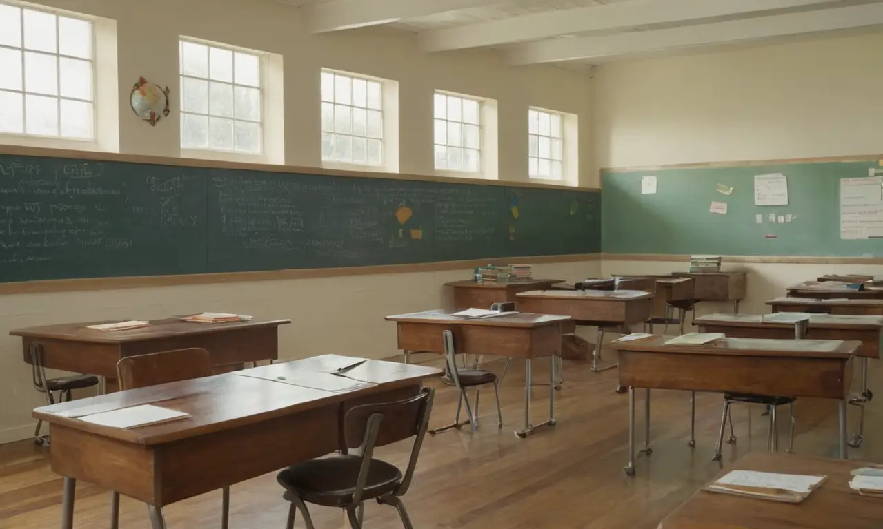 Salle de classe harmonieuse, moment dapprentissage