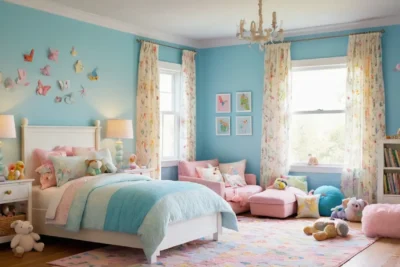 Chambre denfant accueillante et imaginative